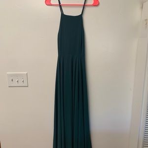 Lulu’s Emerald Prom Dress